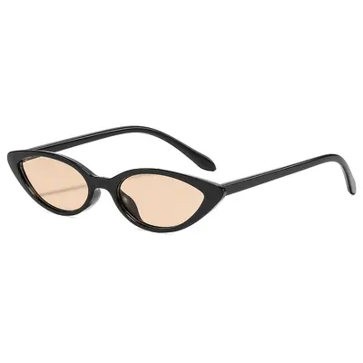 Retro Cat-Eye Women's Sunglasses, Small Triangle Frame, UV Protection - 7