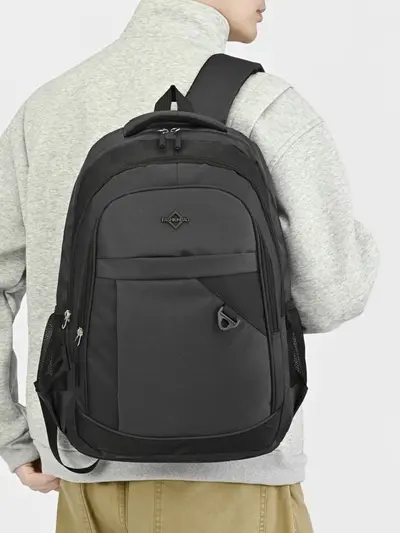 Travel Backpack, Large Capacity, Laptop Compartment, Men's - 3
