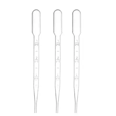 Einweg-Pasteurpipette aus PE-Kunststoff, mit Skala