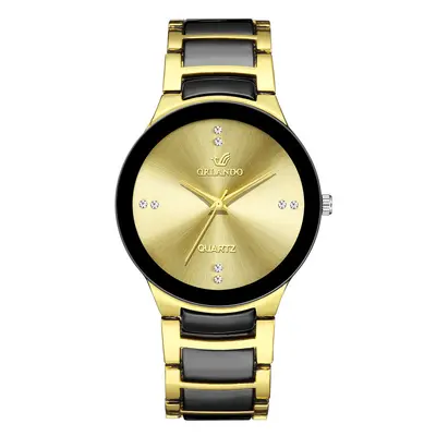 Erkek kuvars saati, çelik kordon, minimalist tasarım - 8