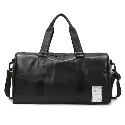Portable travel bag, soft PU leather, multifunctional - 7