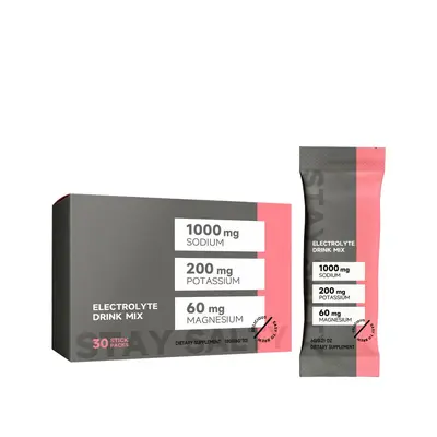 Electrolyte Energy Supplement Powder, Gentle Formula, Portable