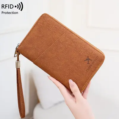 RFID-Reisepass-Tasche, magnetisch blockierend