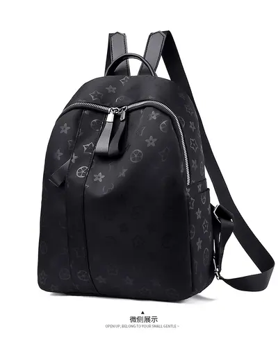 Women's Backpack Soft Leather Korean Style Single-Shoulder Crossbody - 6