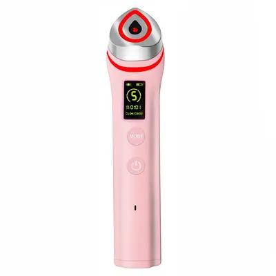Grenzüberschreitendes Neuprodukct 5-Farben LED-Einführungsgerät mit Vibration, EMS-Mikrostrom-Massagegerät, Rot-Blaues Licht Wasserlicht Porenreinigungsgerät - 8