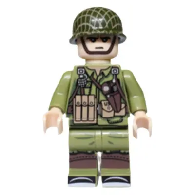 Askeri Serisi Yapı Blok Minifigür Seti, Asker ve Polis Figürleri - 6
