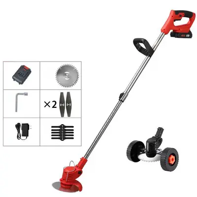 LSL Lithium Battery Handheld Lawn Trimmer Rechargeable Garden Brush Cutter - 9