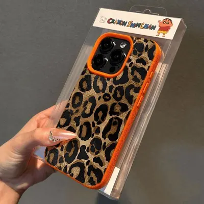 Чехол с принтом «Американский леопард» для iPhone 16 Pro Max, iPhone 15 Design Sense 14 Premium 13 Soft Case 12/X - 10