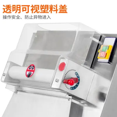 Fully Automatic Pizza Press Dough Sheeter Commercial Pizza Base Rolling Machine Pizza Crust Forming Machine