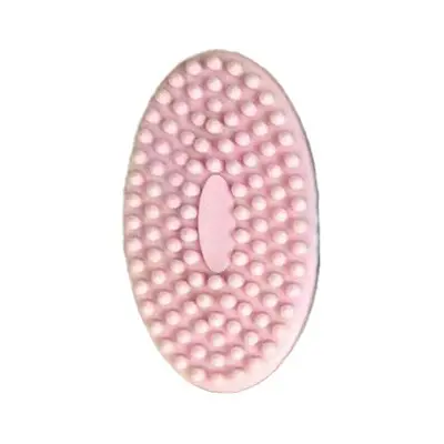 Cross-border Amazon popular silicone bath brush multi-functional baby soft hair massage bath brush shampoo brush
