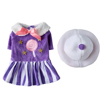 Halloween Costume Warm Dog Sweater, Small Dog Clothes - 12