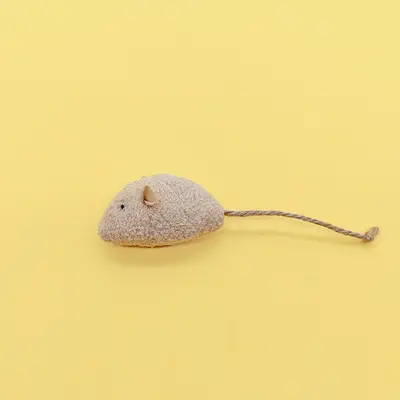 Realistic Mouse Cat Toy Set, Chew-Resistant, Includes Catnip - 10