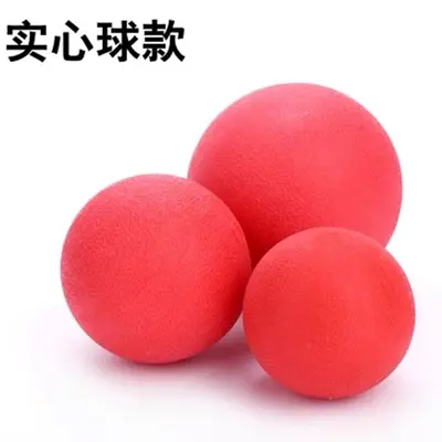Dog Toy TPR Rubber Bouncing Ball with Rope, Bite-Resistant Dental Training Pet Toy - 4