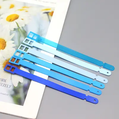 Einlochiger japanischer Schnallen-Gepäckanhänger mit Kordel, 9 Farben