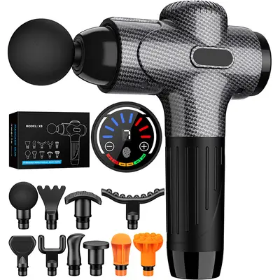 Smart Display Fascia Gun with Adjustable Speed for Neck and Shoulders - 13