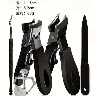 Adlerkopf-Nagelschere-Set, Edelstahl, großer Winkel - 10