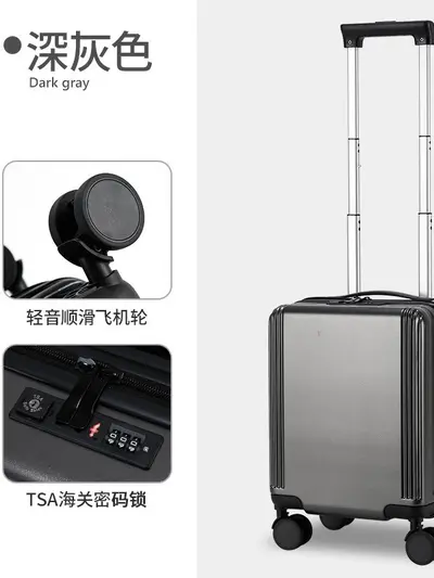 Kabin Boy Bavul 20×30×40 cm Chunqiu Havayolları Kabine Uyumlu Mini Tekerlekli Bavul TSA Şifre Kilidi Sessiz Tekerlek