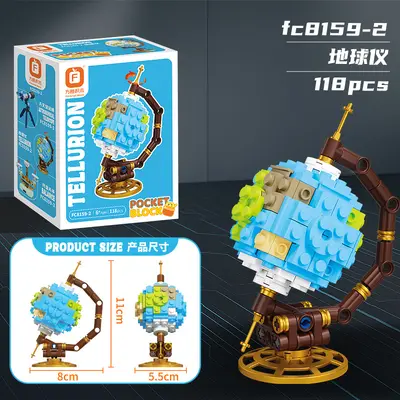 Children's Educational Building Block Balance Scale Science Instrument Model Toy - 7
