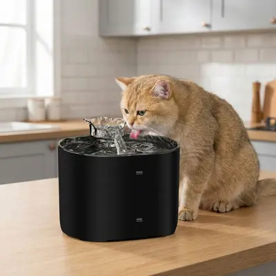 Smart Pet Water Fountain, Automatic Circulating, 2L Capacity for Cats and Dogs