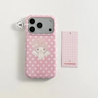 Polka-Dot Hasen Handyhülle für iPhone 16 und 17