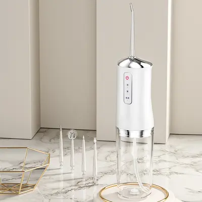电动冲牙器跨境便携式家用口腔牙结石清洁洗牙洁牙器水牙线洗牙器