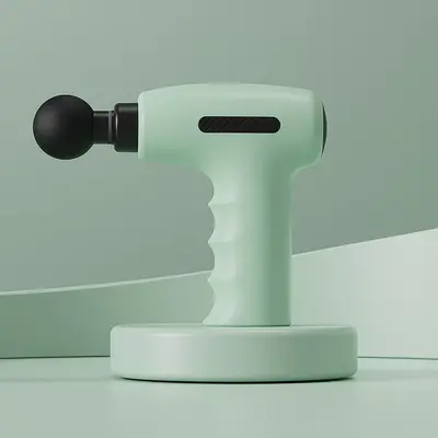 Mini Portable Fascia Gun, Multi-Speed Smart Vibration Massager - 8