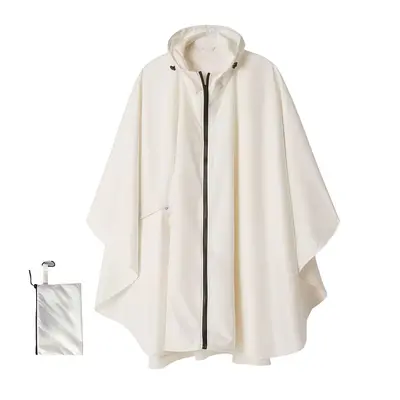 Japon ve Kore moda unisex panço yağmurluk açık bisiklet yürüyüş panço hafif baskılı fermuarlı yağmurluk panço - 12