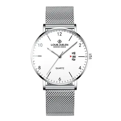 LOUIE JUELEN Herrenuhr Quarz, mit Kalender, wasserdicht - 12