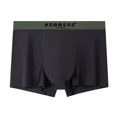 3D Seamless Cotton Men's Boxer Briefs with Antibacterial Silk Crotch - 7