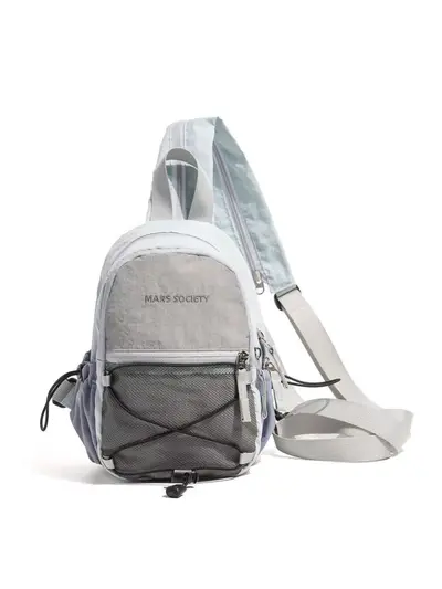 Outdoor Color-Block Backpack for Hiking and Camping - 12