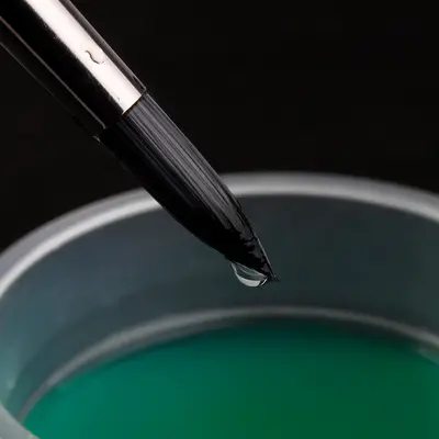 25 parçalı ahşap boya fırçası seti, sanat ve ressam için - 5