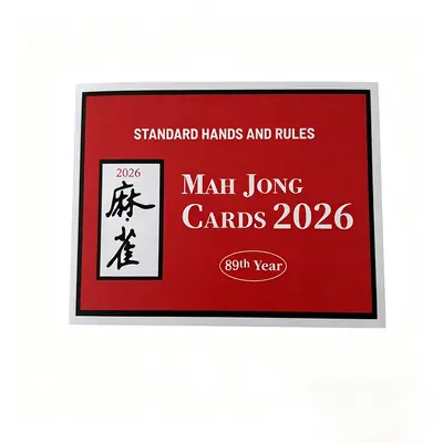 Sınır Ötesi 2026 Mahjong Cards Amerika Mahjong Talimatları Kuralları Puanlama Kuralları Kart Amazon En Çok Satan Ürün - 7