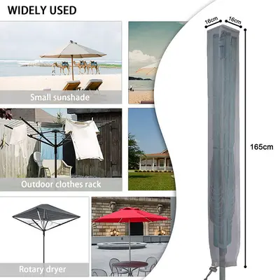 Factory Hot Sale 600D Oxford Fabric Outdoor Clothes Drying Rack Protective Cover, Dustproof and Waterproof Cover for Clothes Drying Rack, Multifunctional Cover