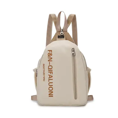 Multifunctional Women's Canvas Backpack, Multi-Compartment, Large Capacity - 6
