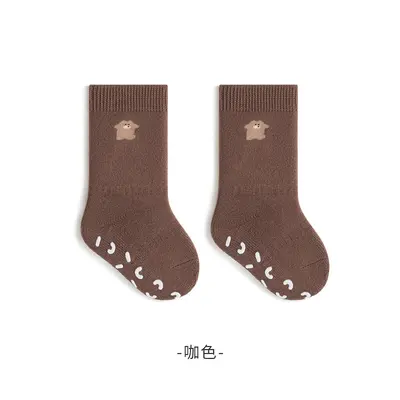 Baby Non-Slip Terry Socks with Silicone Dots, Antibacterial - 7