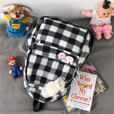 Women's Casual Backpack, Artistic Style, for Primary School and Commuting - 13