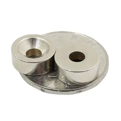 Neodym-Rundscheibenmagnet, starker Permanentmagnet, langer Streifen