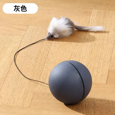 Automatisch rollender Katzenball, selbstbeschäftigendes Katzenspielzeug - 7