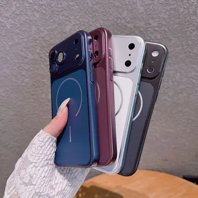 Подходит для чехла на телефон Apple iPhone 18 Pro Max, магнитный из PC, премиальное ощущение при мгновенном открытии, защита от падения для iPhone 17, защита для iPhone 16