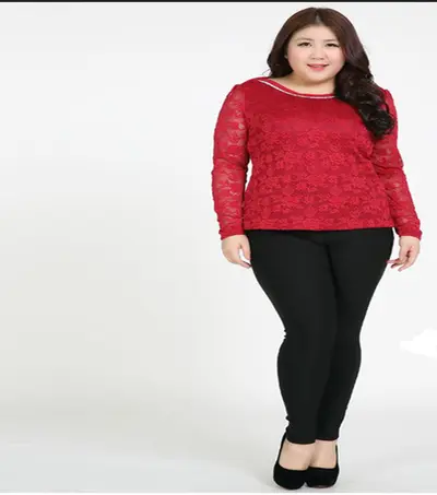 Women's Black Ultra-Stretch Nine-Point Leggings, Extra Large Plus Size, Thick - 4