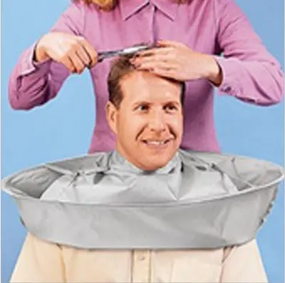 Medium Salon Hair Cutting Cape, Breathable, for Cutting and Coloring
