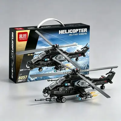 Kompatibles Bausteinset Osprey, Panzer und Hubschrauber - 8