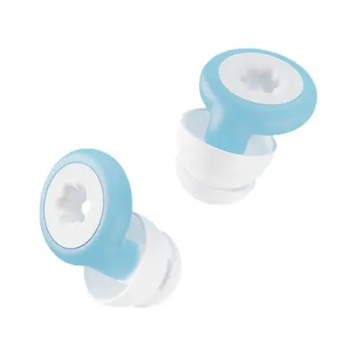 Silicone Ring Soundproof Rainbow Electroplated Earplugs, Noise Reduction Waterproof, Three Pairs Replaceable Ear Caps, Earplug Heads for Noise Cancelling Sleep