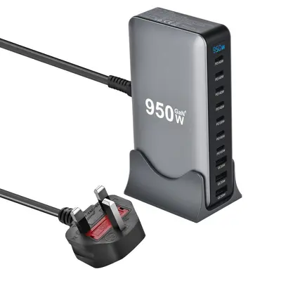 1000W GaN-PD-Ladegerät mit 10 Anschlüssen - 12