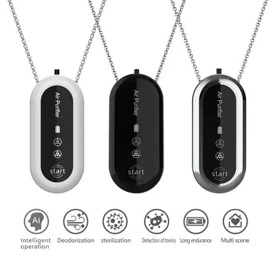 New Mini Hanging Neck Air Purifier Portable Personal Air Purifier Pendant Air Purifier Small
