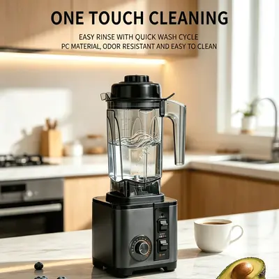 Hochleistungs-Standmixer, großvolumige Küchenmaschine, Kaffeemühle - 5