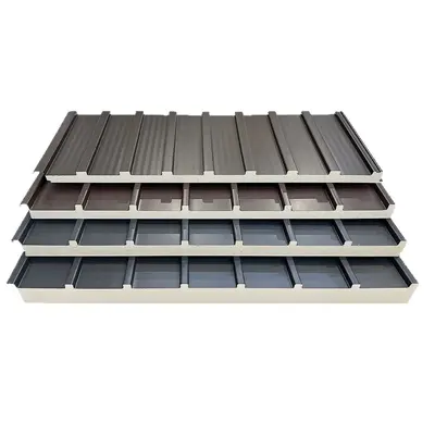 Aluminium Alloy Double-Layer Heat and Sound Insulated Roof Tile, Sun Protection