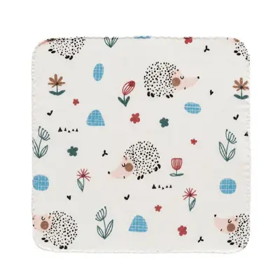 Pure cotton Grade A gauze drool towel, baby small square