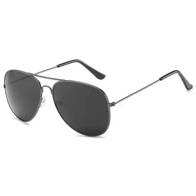 Wholesale manufacturer 3025 sunglasses pilot classic reflective film frog mirror retro colored sunglasses 3026 - 9