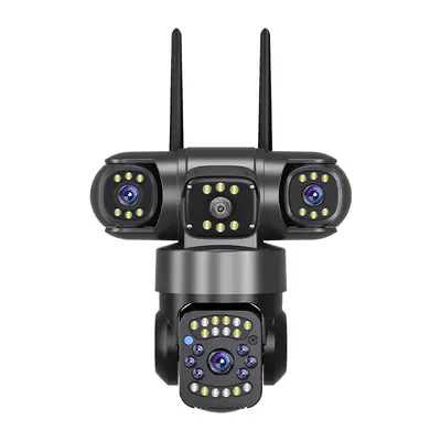 V380 Pro Überwachungskamera Drei-Objektiv WIFI Außenbereich - 2